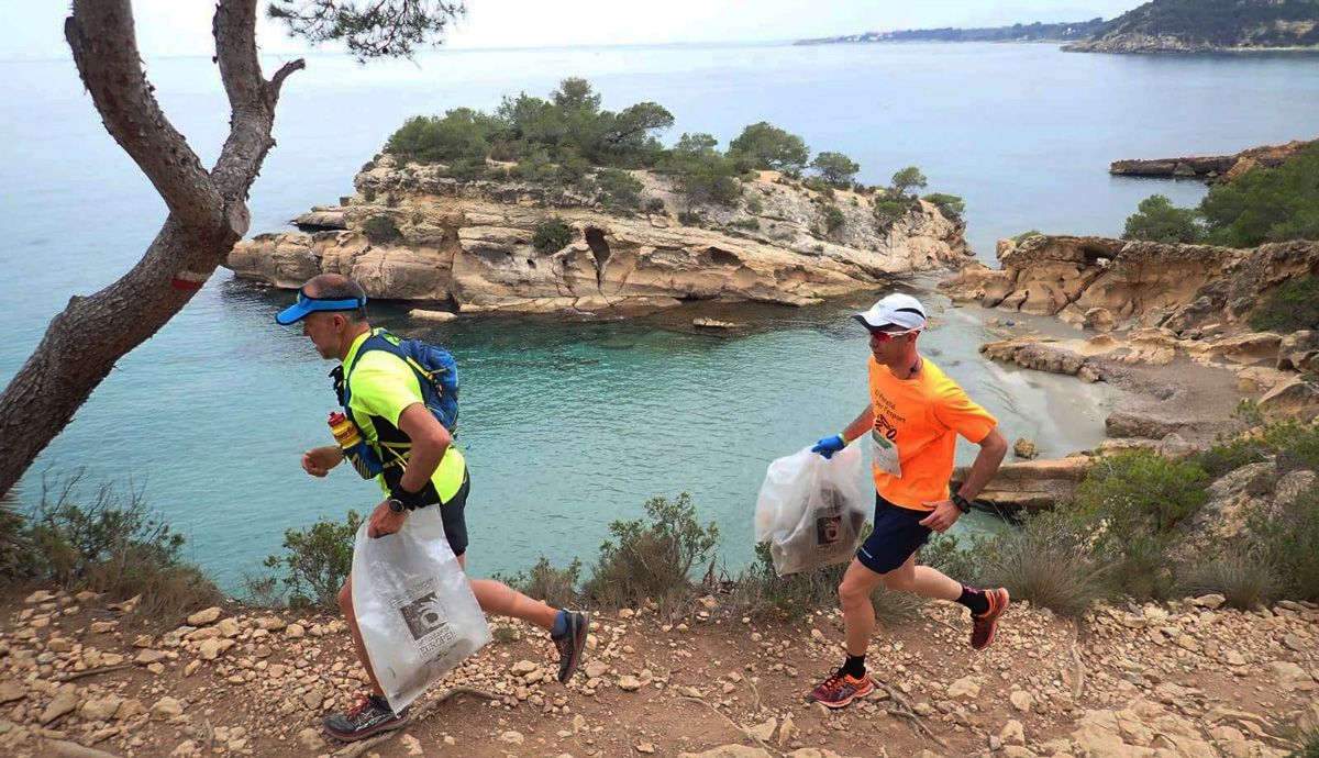 Correr, recoger y seguir corriendo, así es el plogging. (Foto: Ultra Clean Marathon)