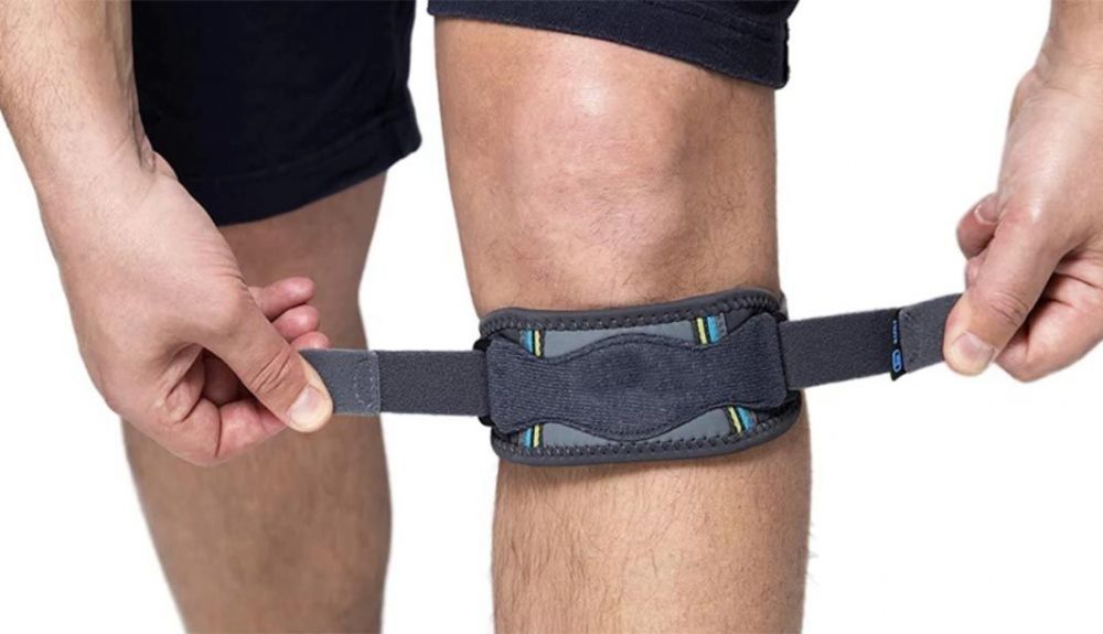 Cincha patelar para tratamiento de la periostitis Cincha patelar para tratamiento de la periostitis