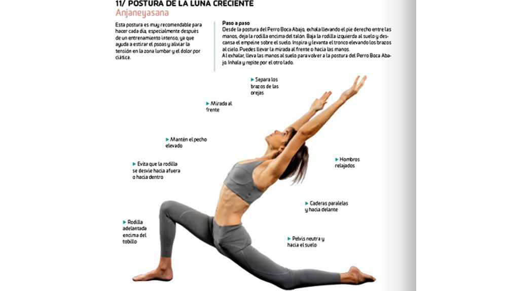 Luna Creciente Anjaneyasana YogaFit Luna Creciente Anjaneyasana YogaFit
