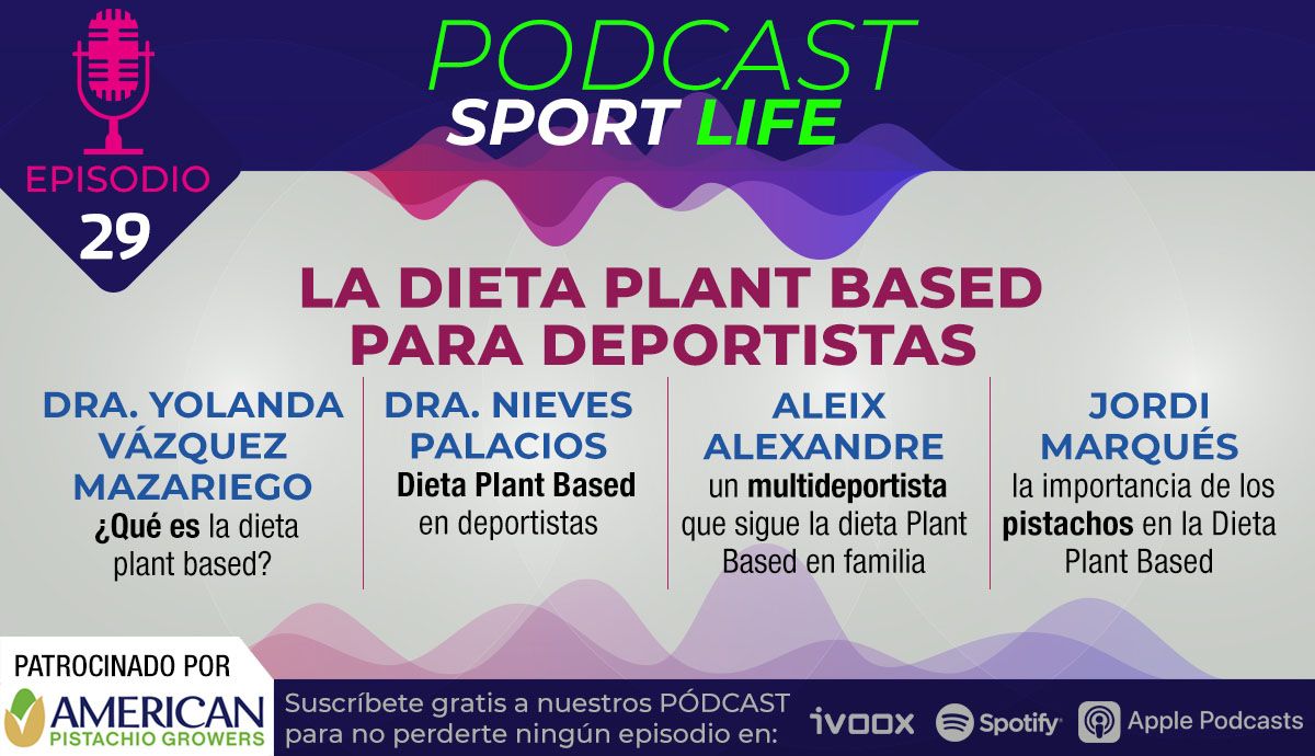 PÓDCAST 29, la Dieta Plant Based para deportistas