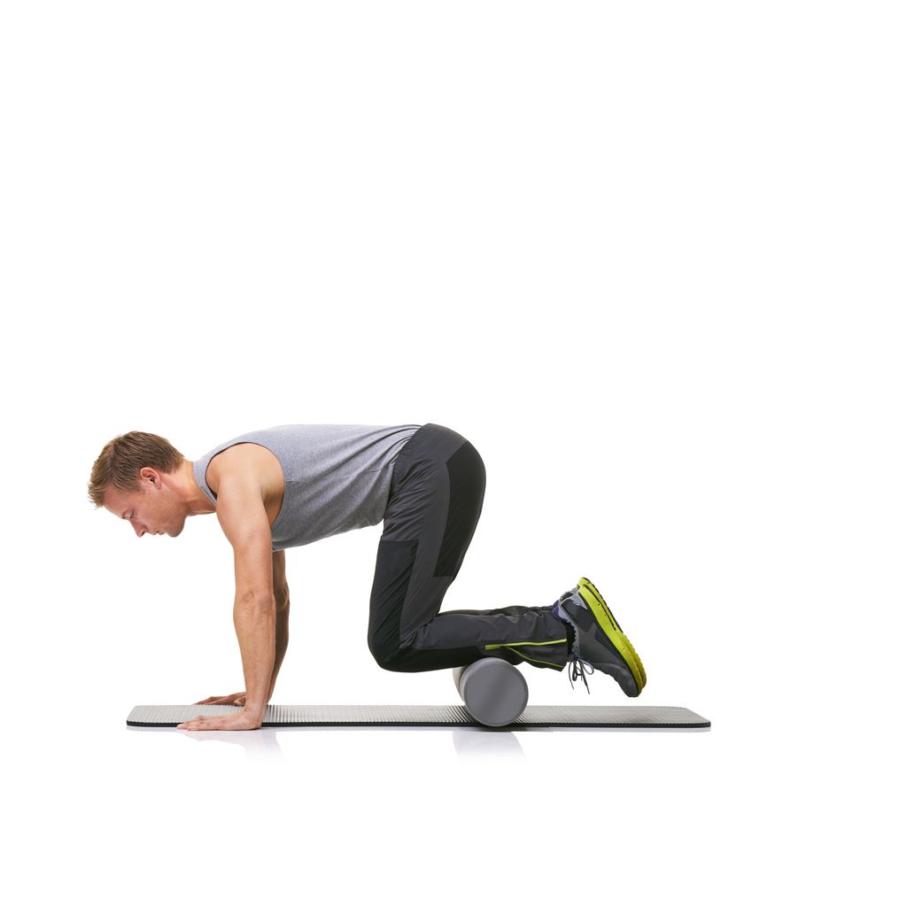 Ejercicios con foam roller para fortalecer piernas