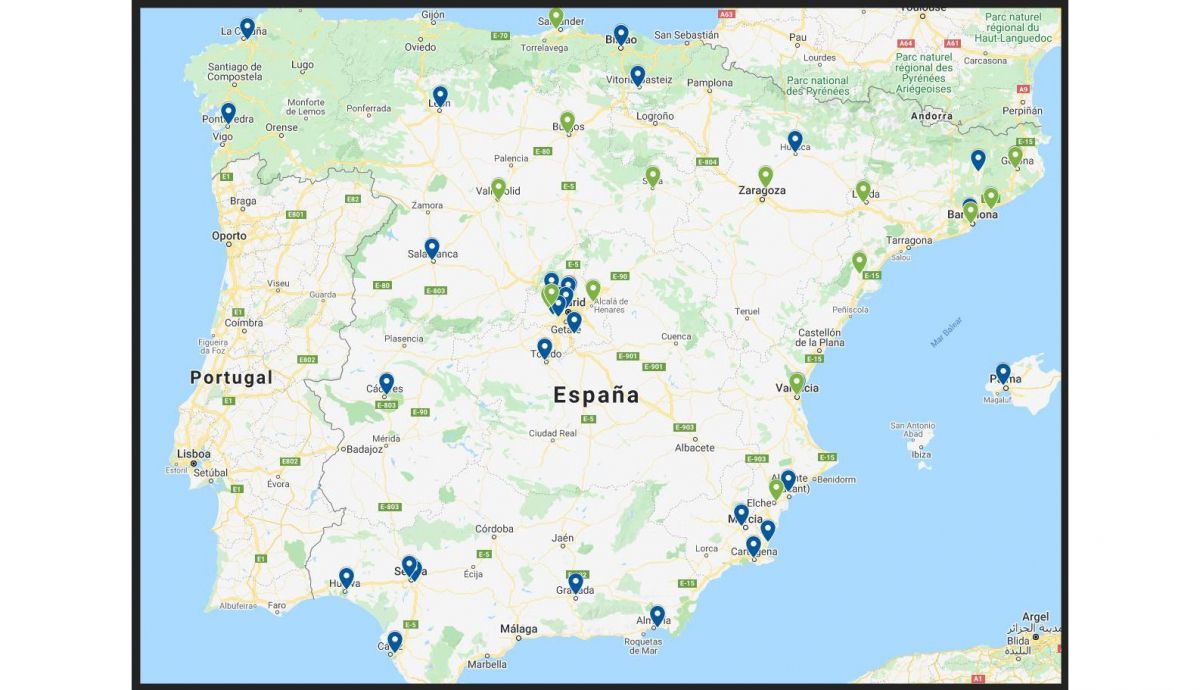 Aquí puedes ver dónde estudiar la formación reglada en Ciencias de la Actividad física y del Deporte Aquí puedes ver dónde estudiar la formación reglada en Ciencias de la Actividad física y del Deporte