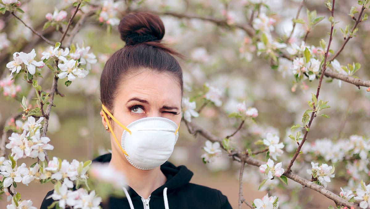 Alergia y mascarillas