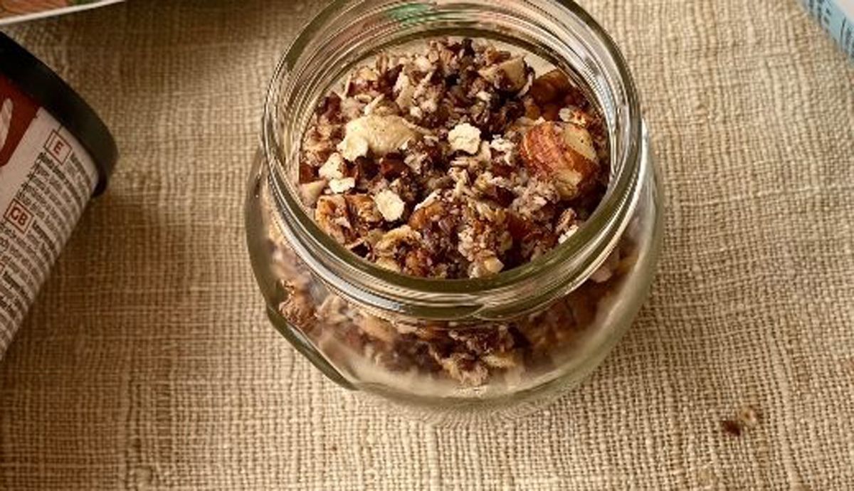 granola casera de NutricionconQ granola casera de NutricionconQ