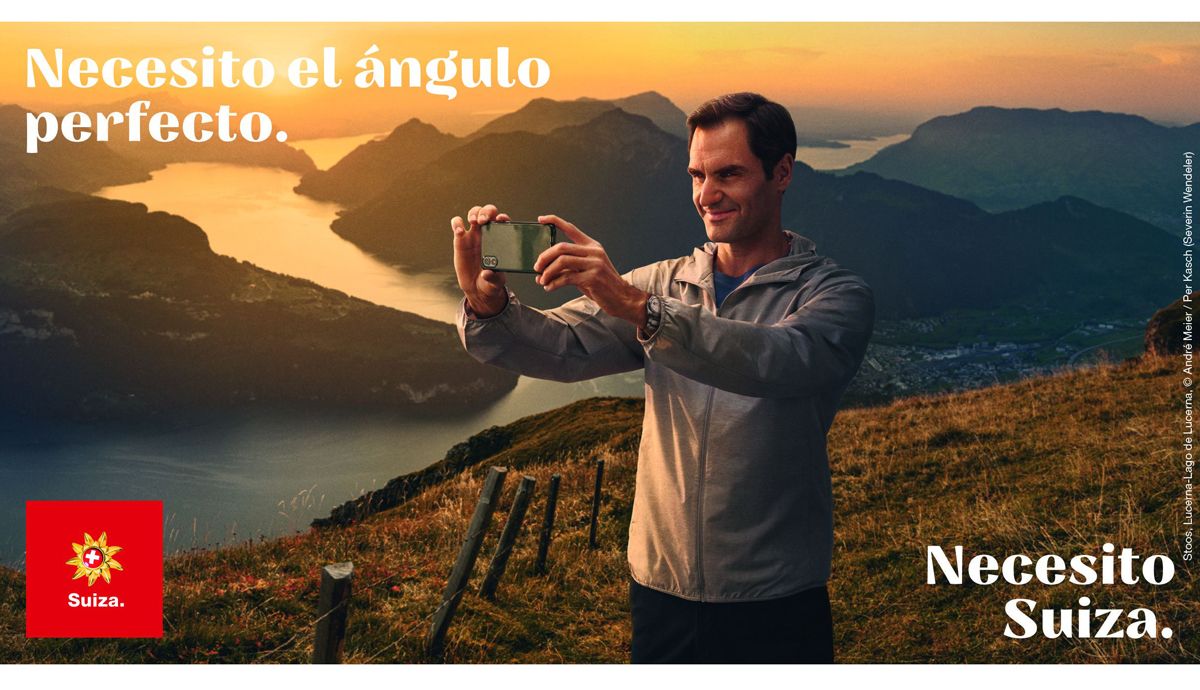 Descubre Suiza a través de los ojos de Roger Federer
