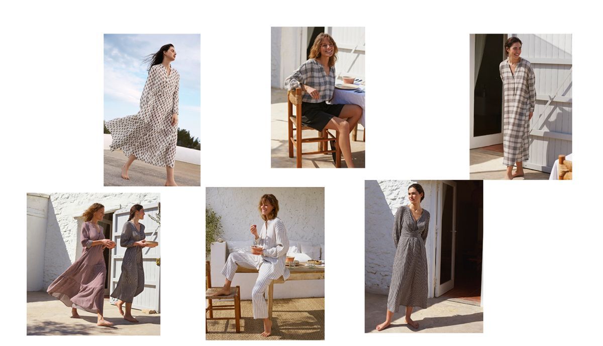 Oysho Mediterranean Countryside Vestidos