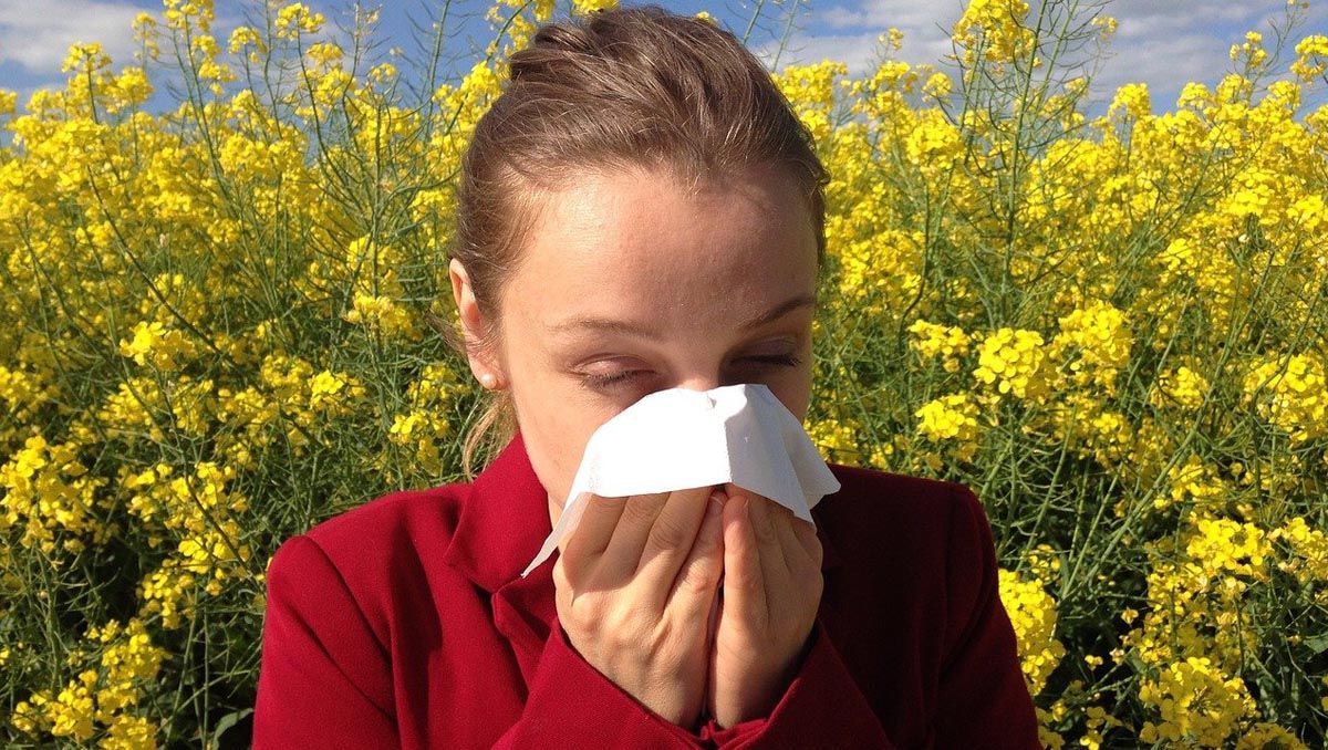 Alergia en la primavera de 2021