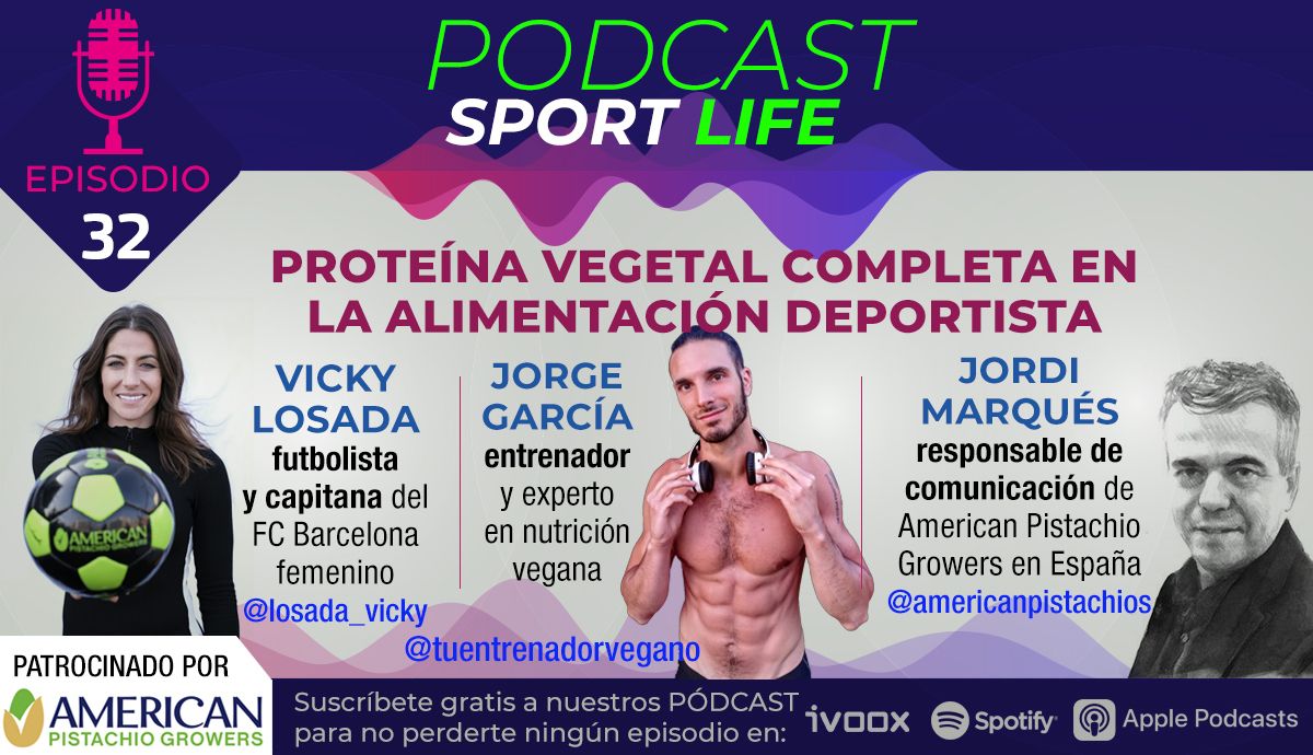 Pódcast #32. La importancia de la proteína vegetal en la dieta del deportista