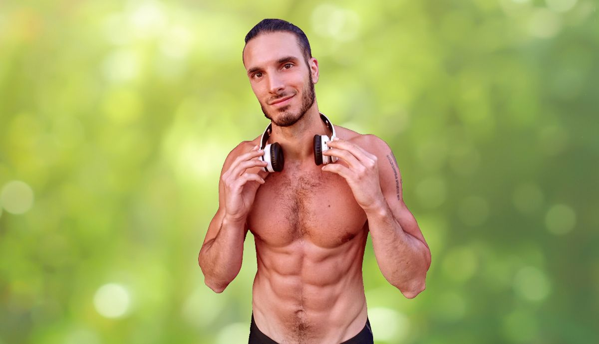 Jorge García, un vegano a tope de forma