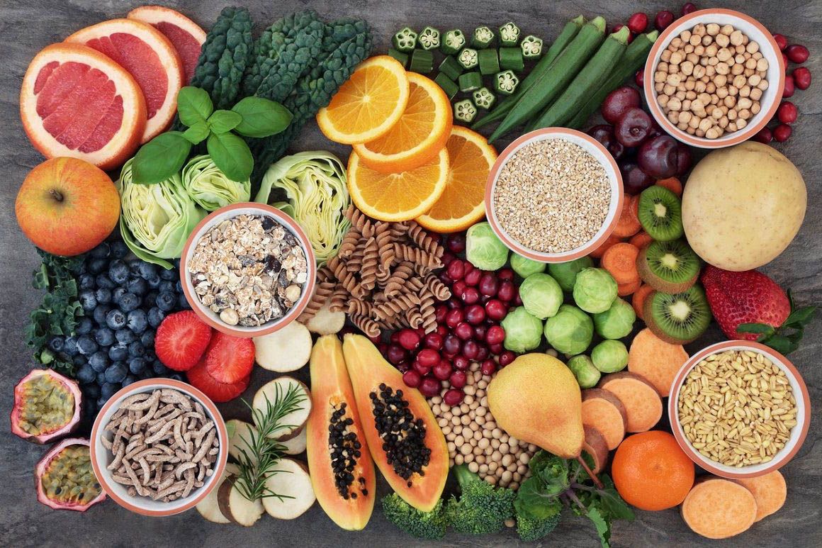 Las propiedades de la fibra de los alimentos