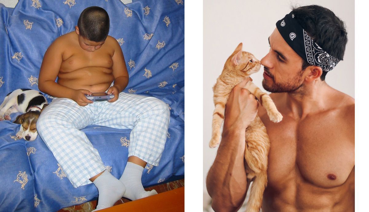 Rvben garcia, antes y después Rvben garcia, antes y después