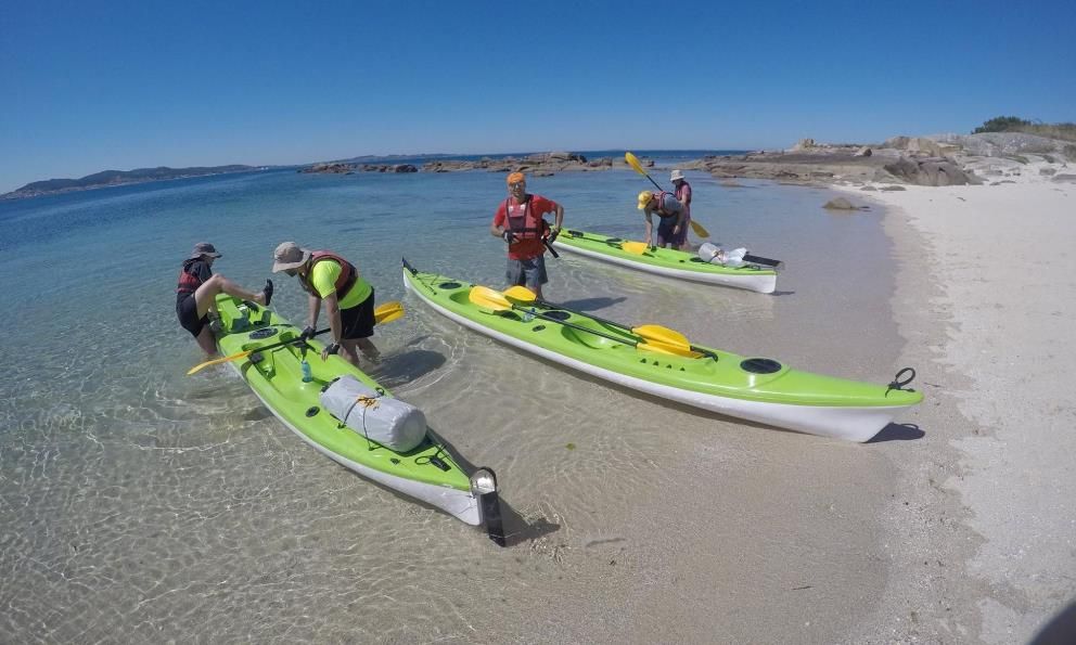 El Camino de Santiago en Kayak con "Aventuras en Galicia"