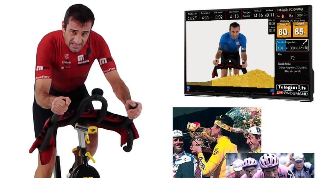 La nueva web de ciclismo indoor en directo con Melcior Mauri