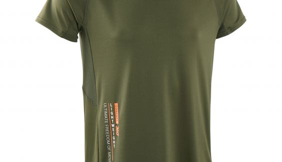 CAMISETA TÉCNICA FITNESS CAQUI