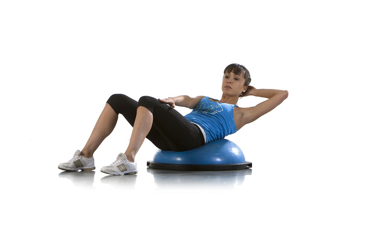 Abdominales con Bosu