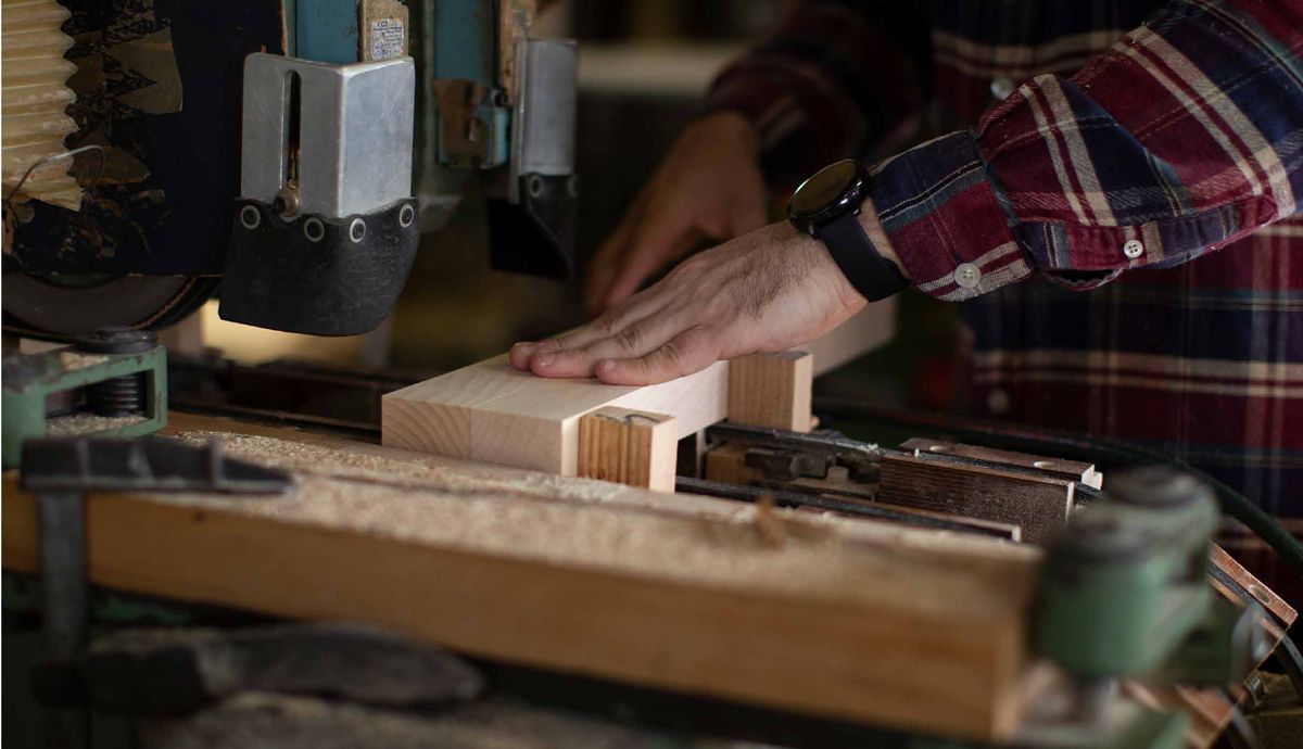 Así se construye la Decathlon Domyos WoodBike