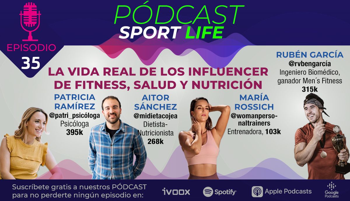 Así viven los influencers de fitness, nutrición y salud
