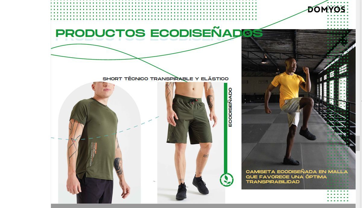 Domyos Decathlon Ecodiseño Fitness 2021