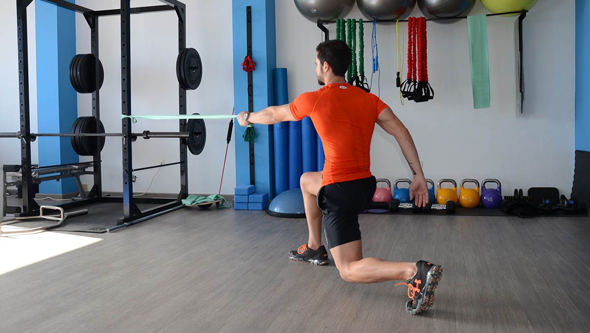 Circuito de antirrotación de abdominales