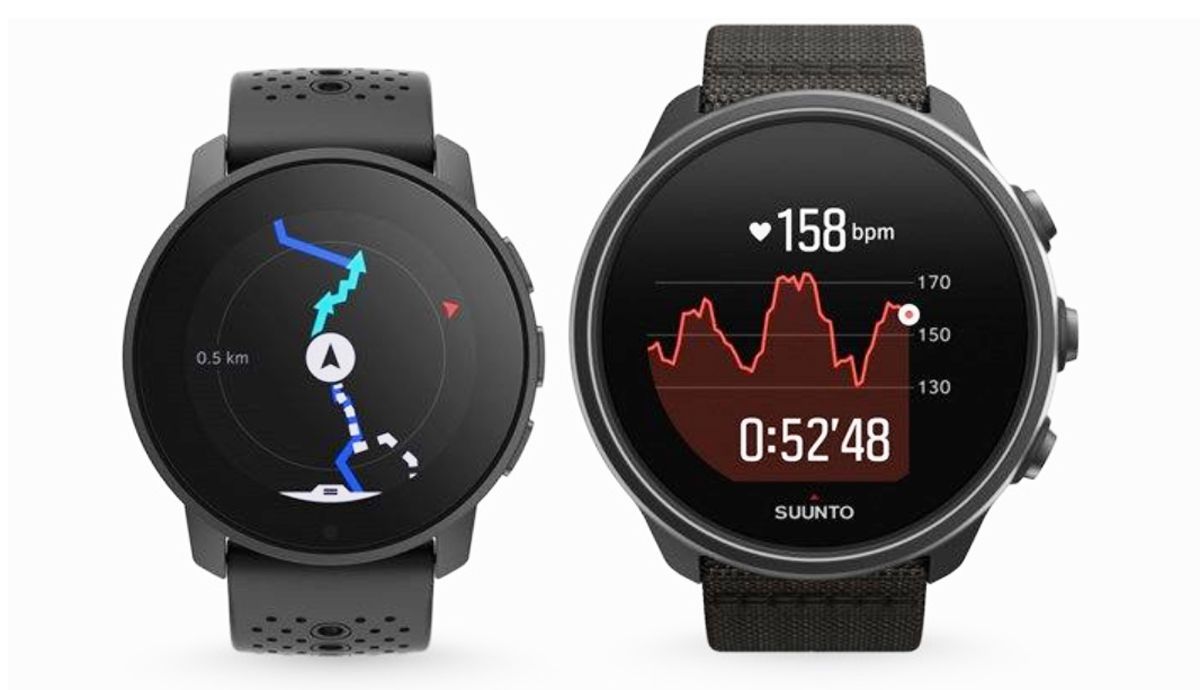 A la izquierda el nuevo Suunto 9 Peak, al lado del Suunto 9 Baro A la izquierda el nuevo Suunto 9 Peak, al lado del Suunto 9 Baro