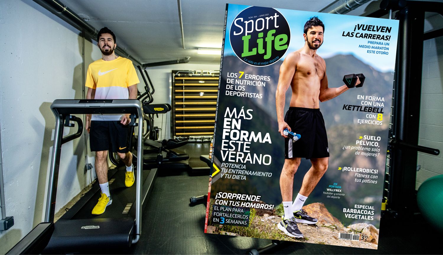 Nutrición y entrenamiento de Willyrex, portada Sport Life