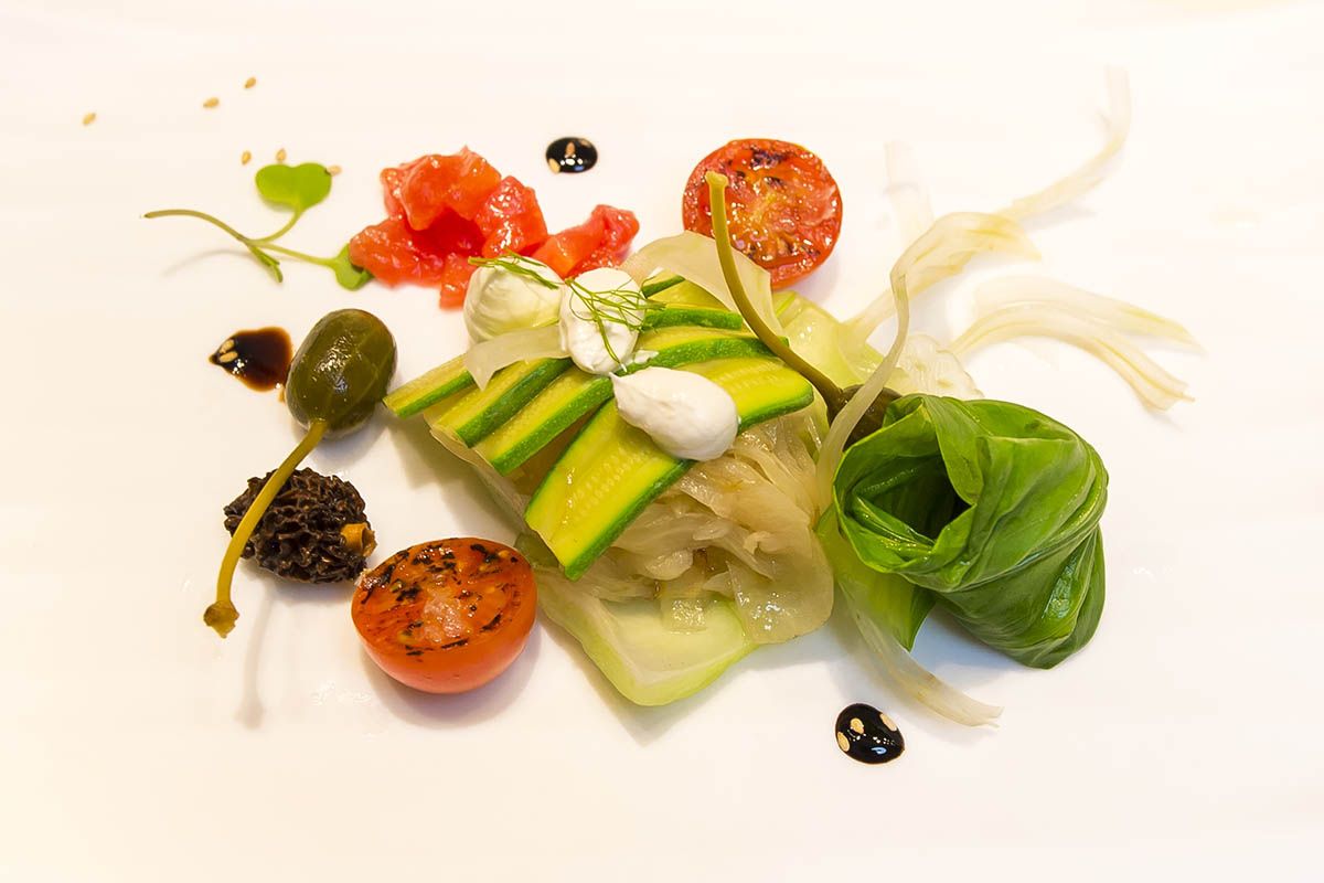 cocineros lasaña verduras burrata jose luis estevan cesarlloreda 32 cocineros lasaña verduras burrata jose luis estevan cesarlloreda 32