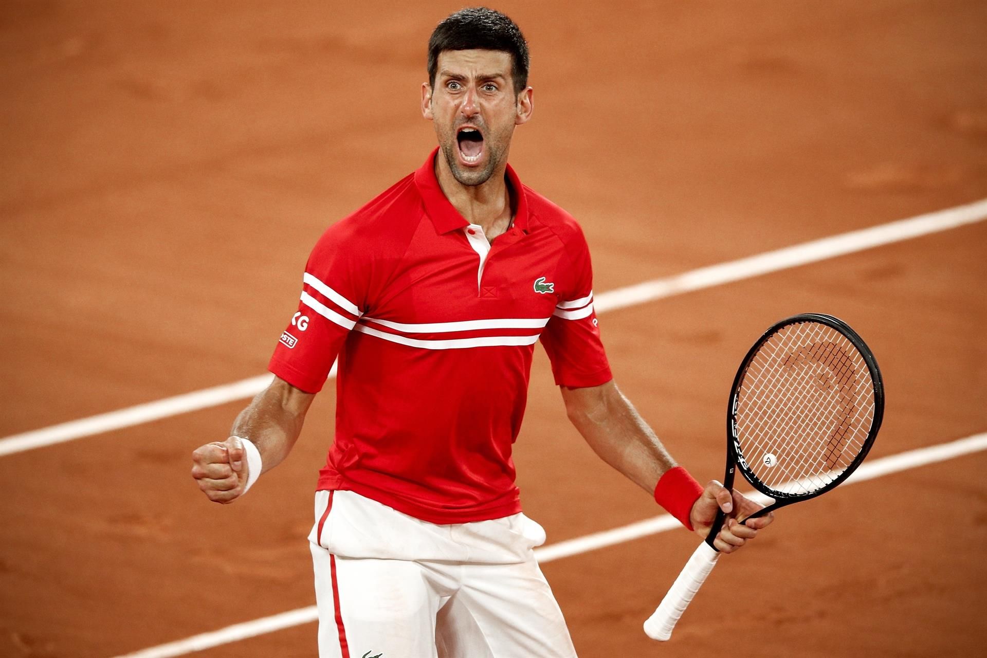 Novak Djokovic en Roland Garros 2021