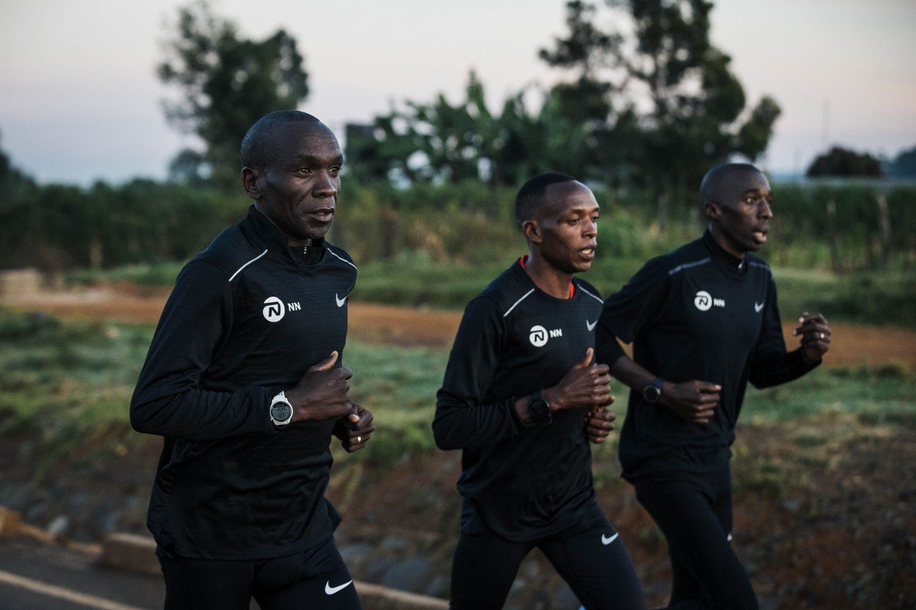 Eliud Kipchoge es uno de los deportistas imagen de Coros