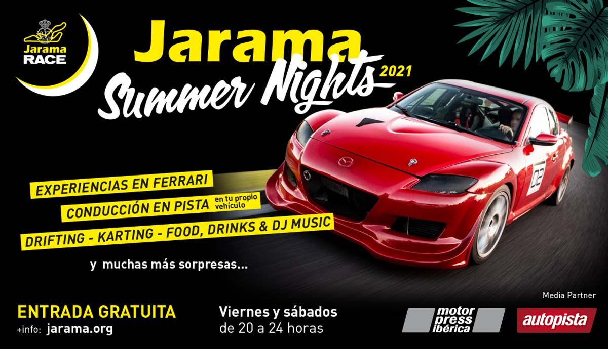 Ocio y diversión este verano en “Jarama Summer Nights”