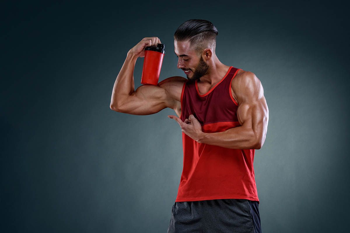 PROTEINA GIMNASIO MUSCULO iStock 892835134 PROTEINA GIMNASIO MUSCULO iStock 892835134