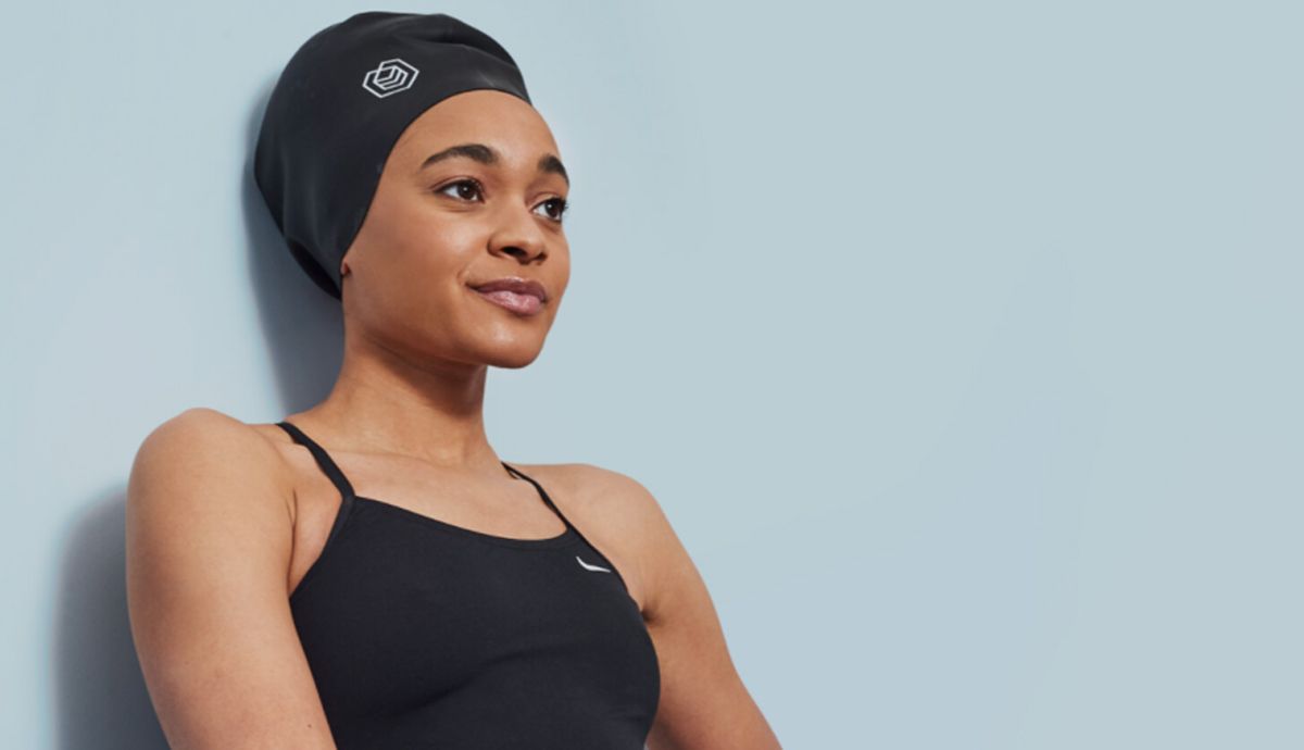 Prohibidos en competición los gorros de natación para pelo afro. (Foto: Soul Cap)