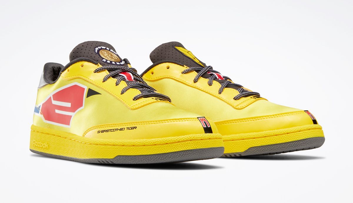 rbk power rangers amarillas