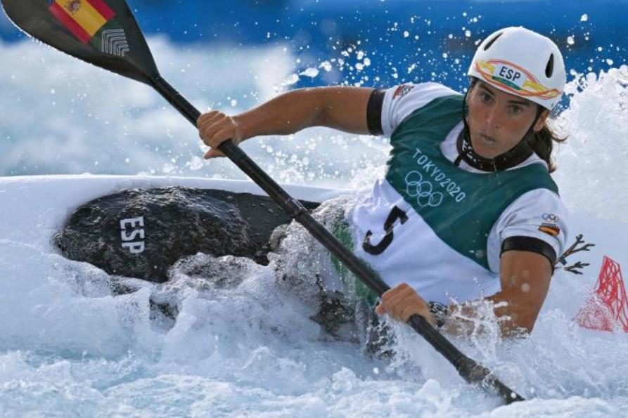 ¡Medalla de plata de Maialen Chourraut en Tokio!