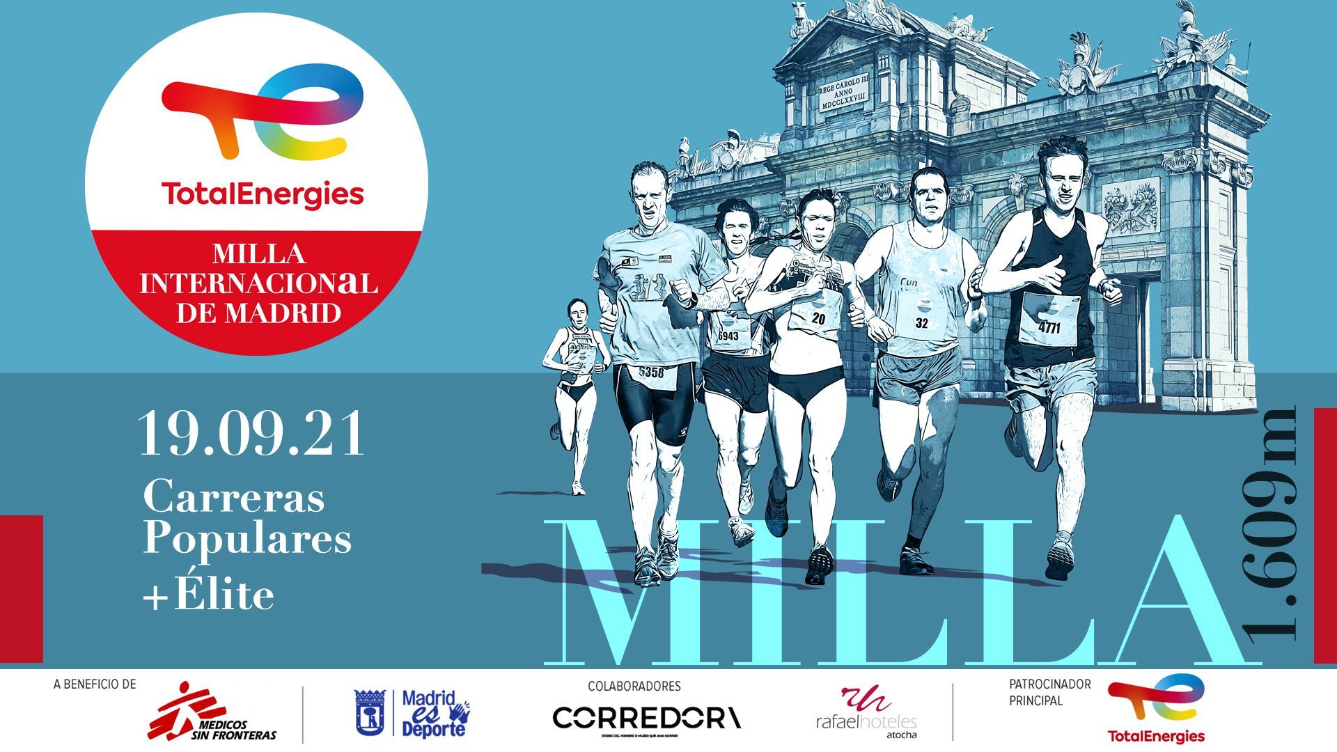 ¡Consigue tu inscripción a la Milla Popular de Madrid por sólo 6 euros!