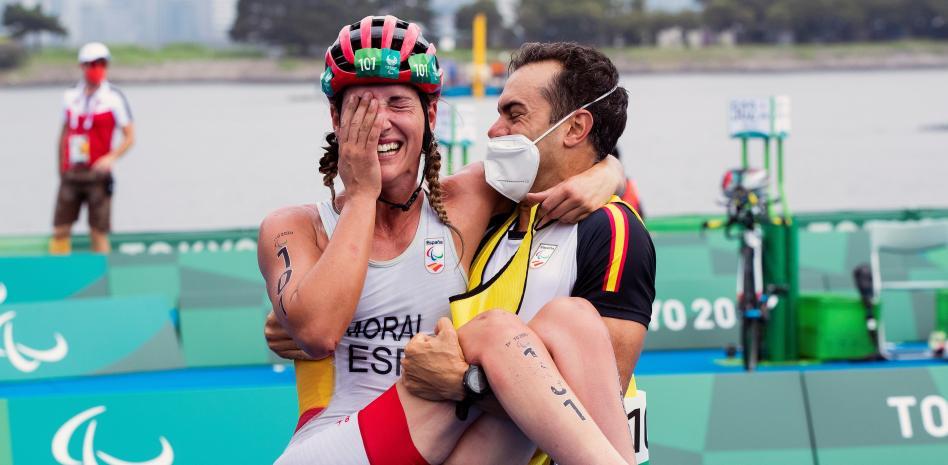 Eva Moral, medalla de bronce en los Juegos Paralímpicos de Tokio