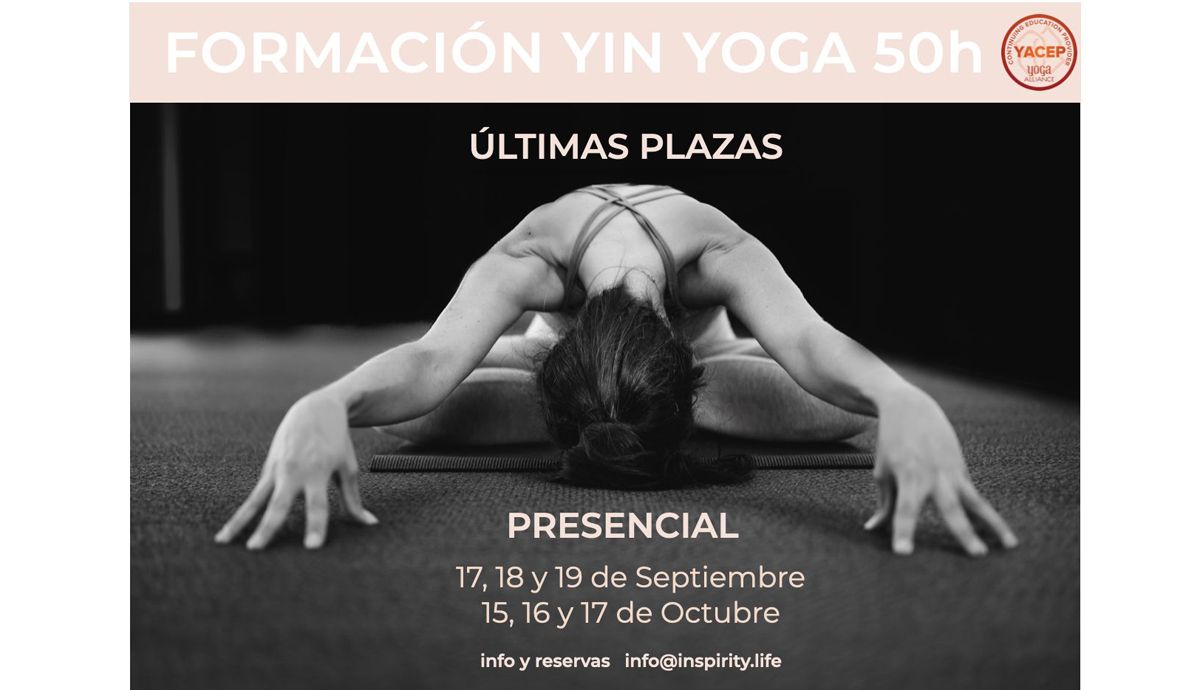 Curso presencial Yin Yoga Inspirity Life