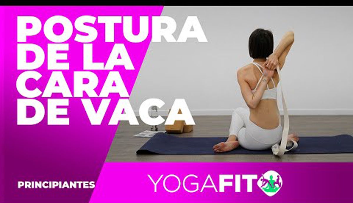 Postura de la Cara de Vaca o Gomukhasana