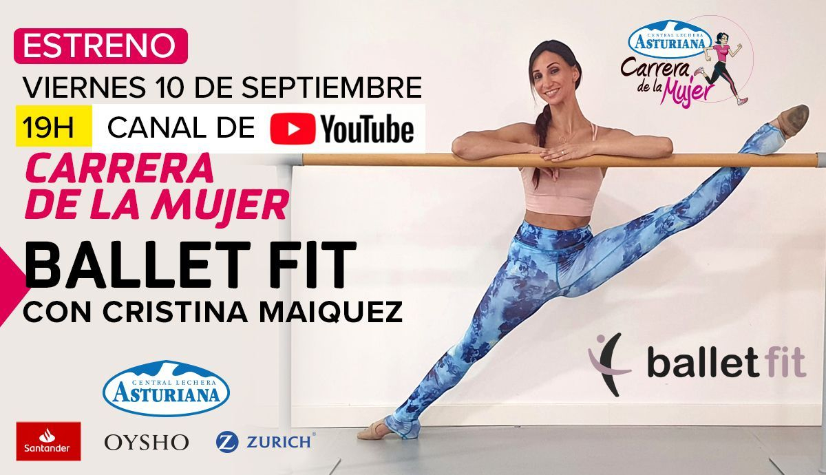 Sesión de Ballet Fit con Cristina Maiquez