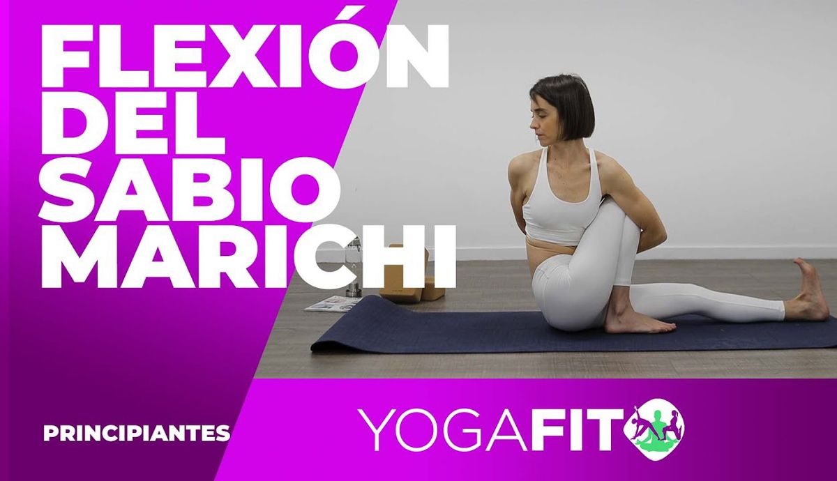 Postura del Sabio Marichi o Marichyasana para principiantes