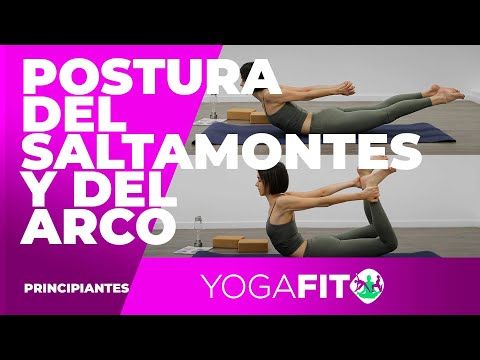 Postura de la Langosta o Saltamontes (Salabhasana) y Postura del Arco (Dhanurasana)