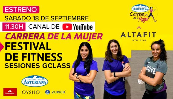 Sesiones GCLASS con Altafit en la Carrera de la Mujer de Vitoria-Gasteiz