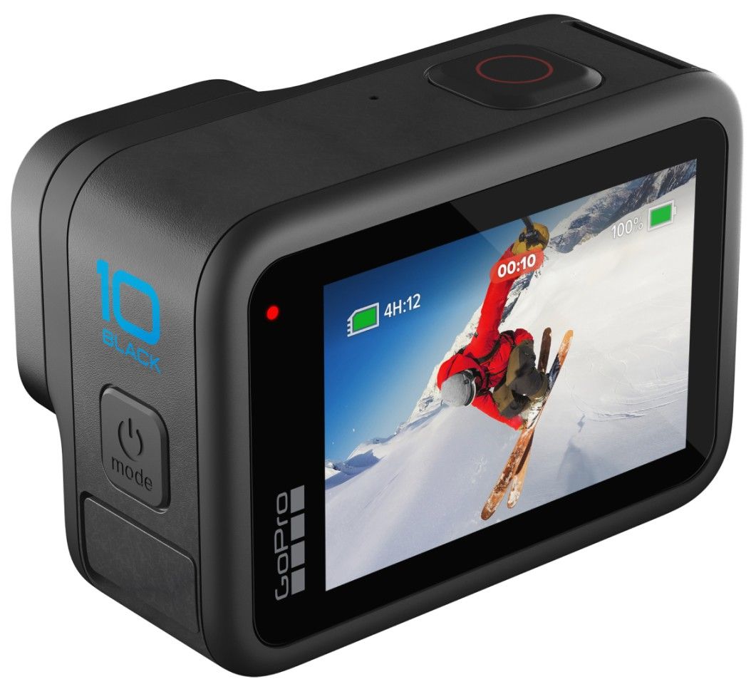 La GoPro HERO10 Black tiene una respuesta más rápida en su pantalla trasera táctil La GoPro HERO10 Black tiene una respuesta más rápida en su pantalla trasera táctil