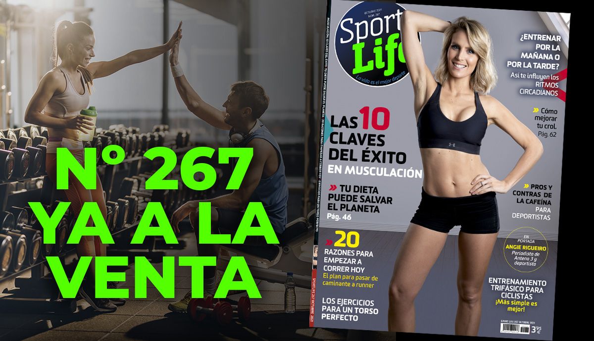 Angy Rigueiro, presentadora de deportes de Antena 3, portada de Sport Life 267