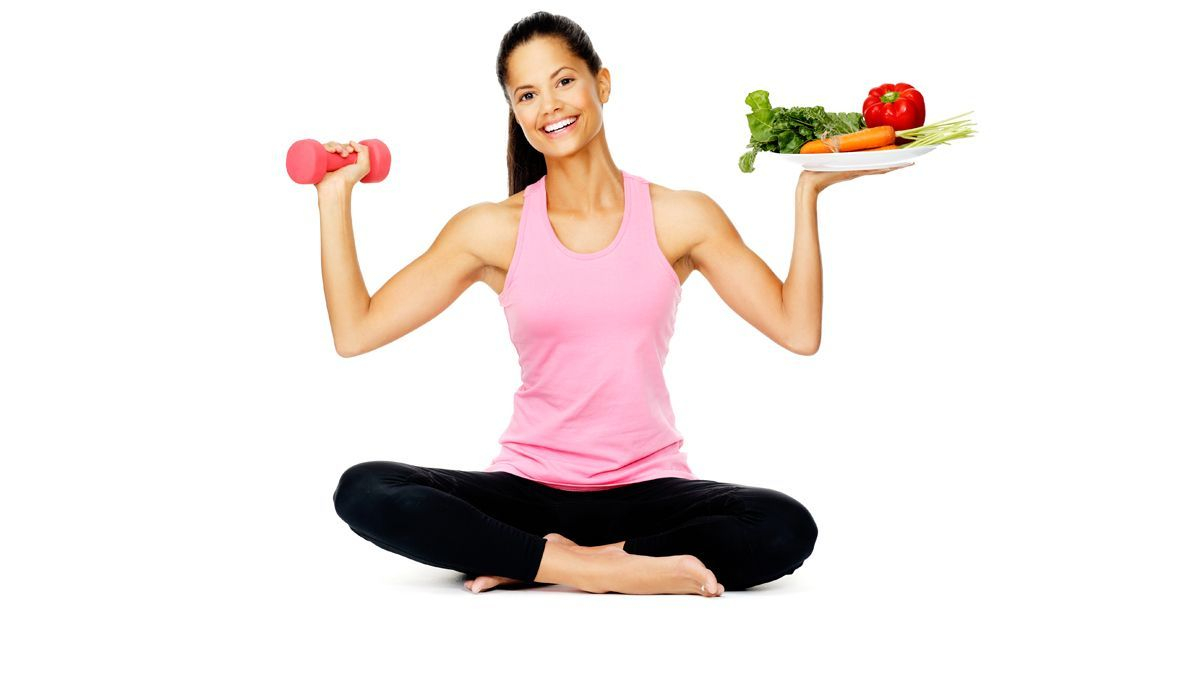 Frutas, verduras y ejercicio, el secreto de la felicidad
