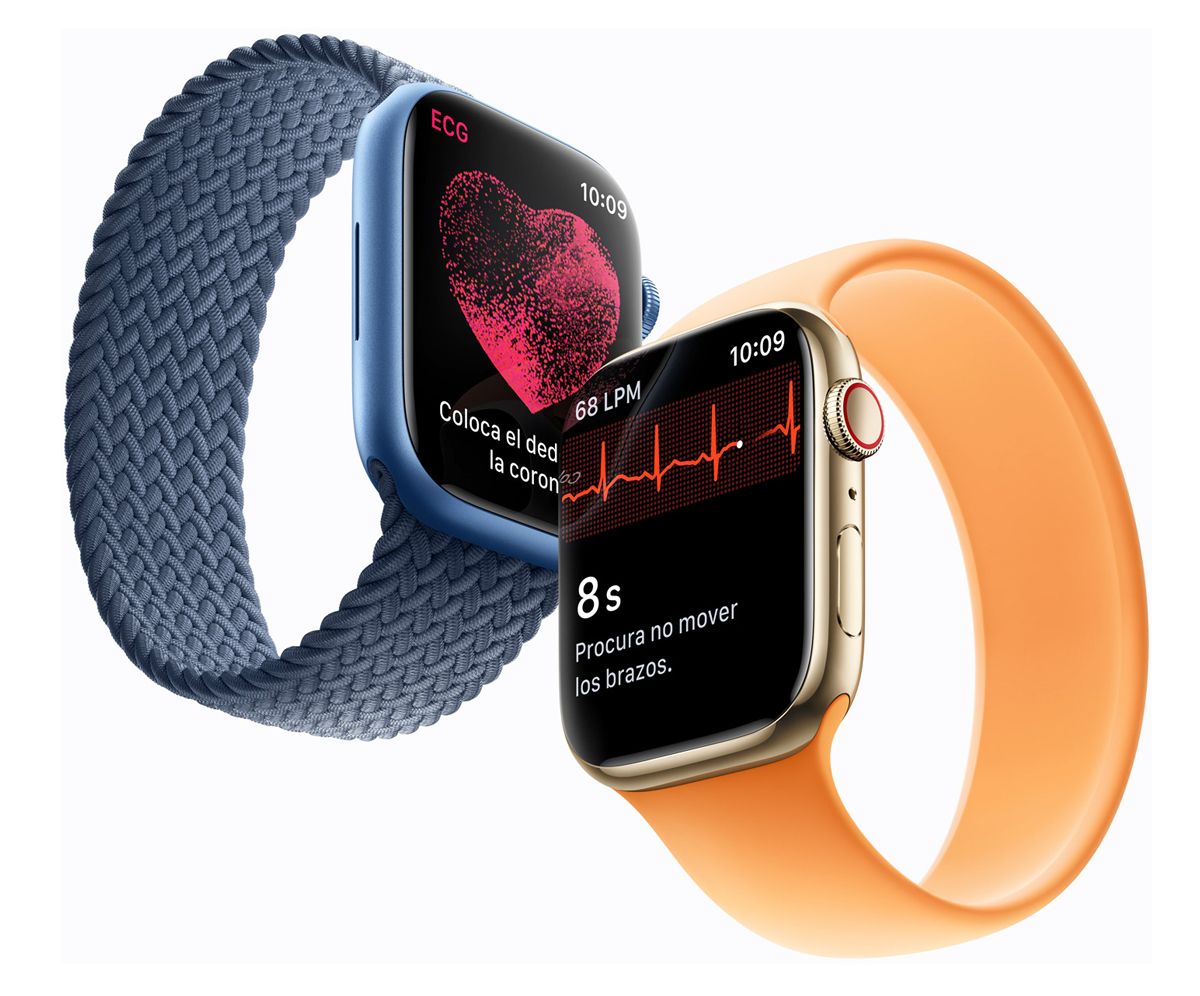 El Apple Watch Series7 te hace un electrocardiograma en cualquier parte El Apple Watch Series7 te hace un electrocardiograma en cualquier parte