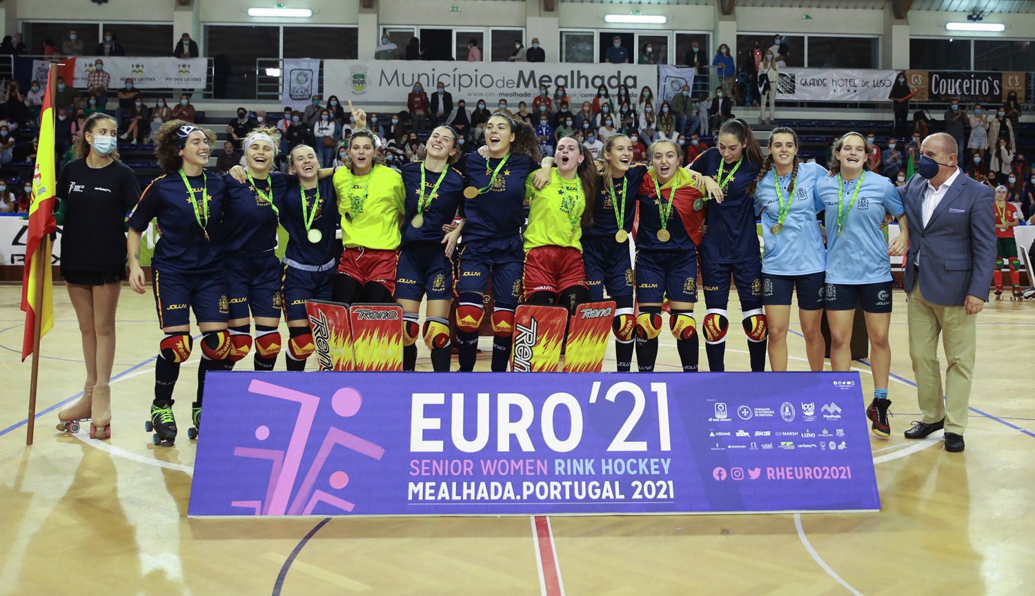 ¡España, campeona de Europa de hockey sobre patines!