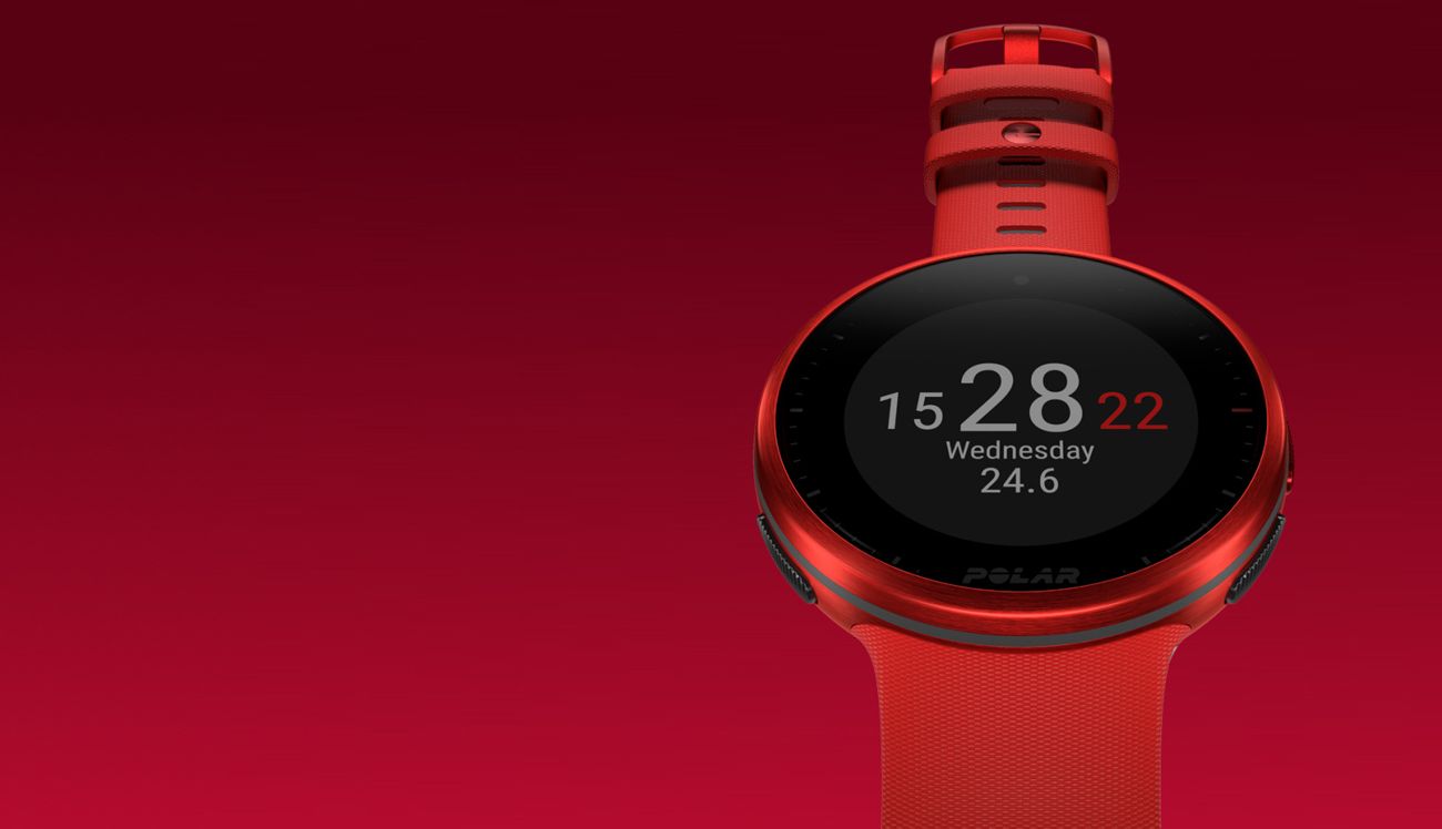 Así de sugerente es el Polar Vantage V2 Red