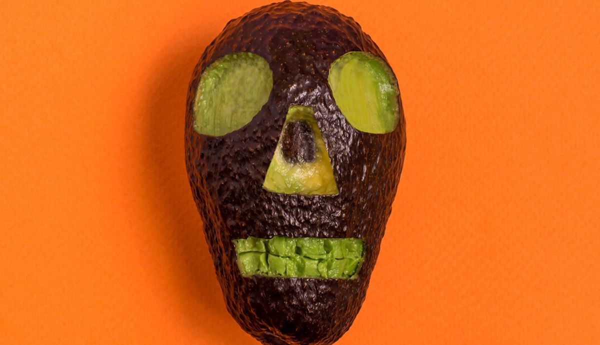 Halloween saludable con aguacate