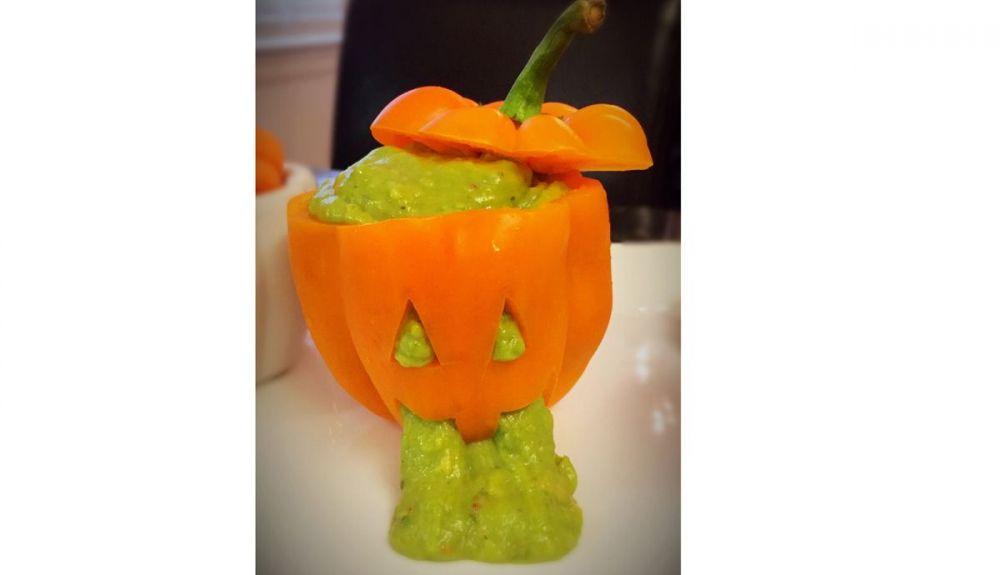 Guacamole de Halloween Guacamole de Halloween