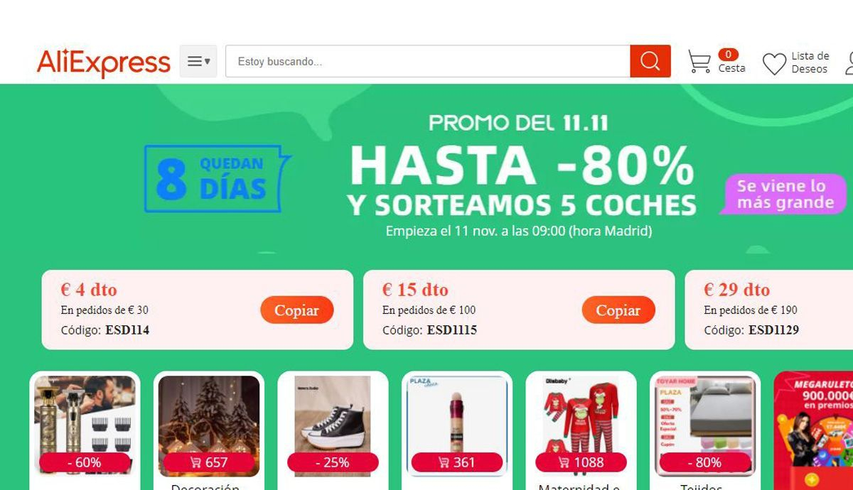 AliExpress 11 11